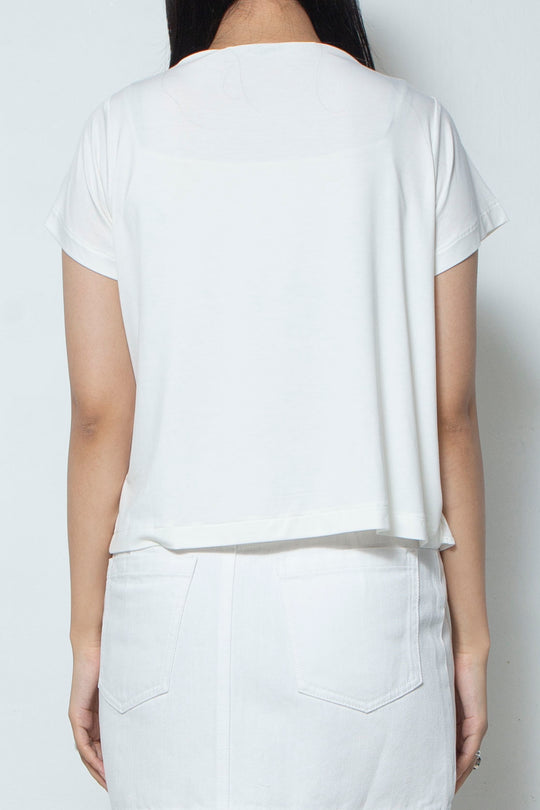 Flared T-shirt