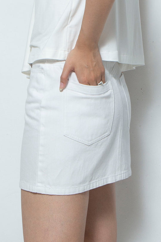 Denim Mini Skirt
