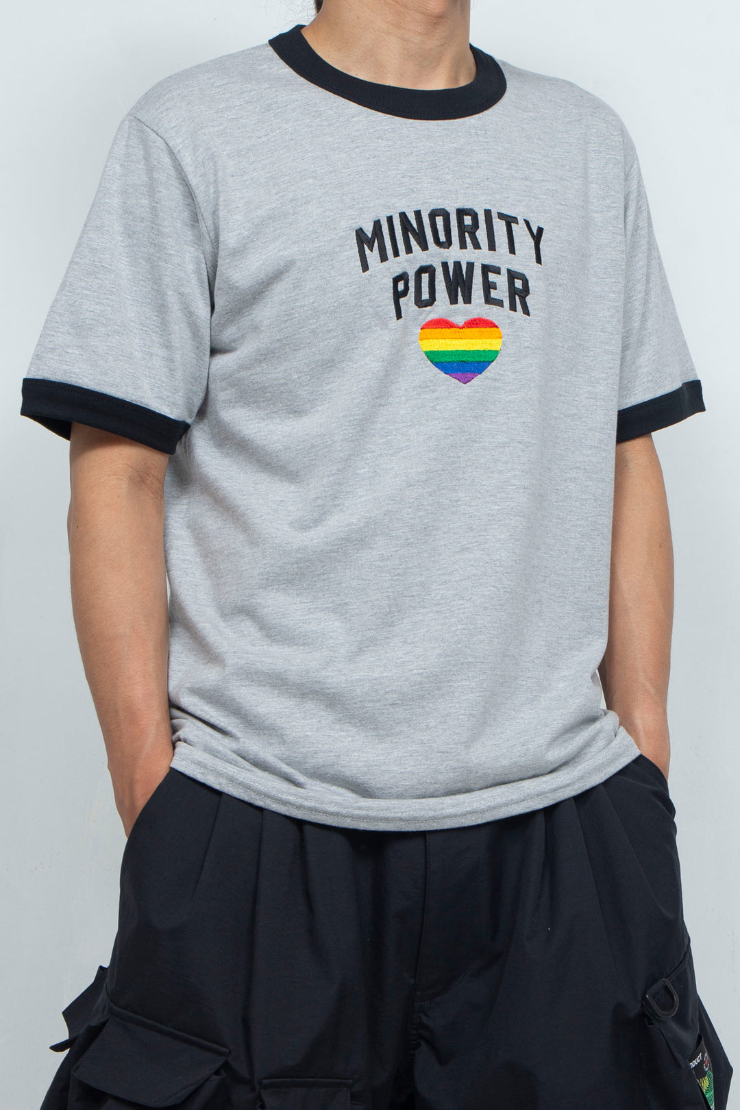 MINORITY POWER RINGER TEE