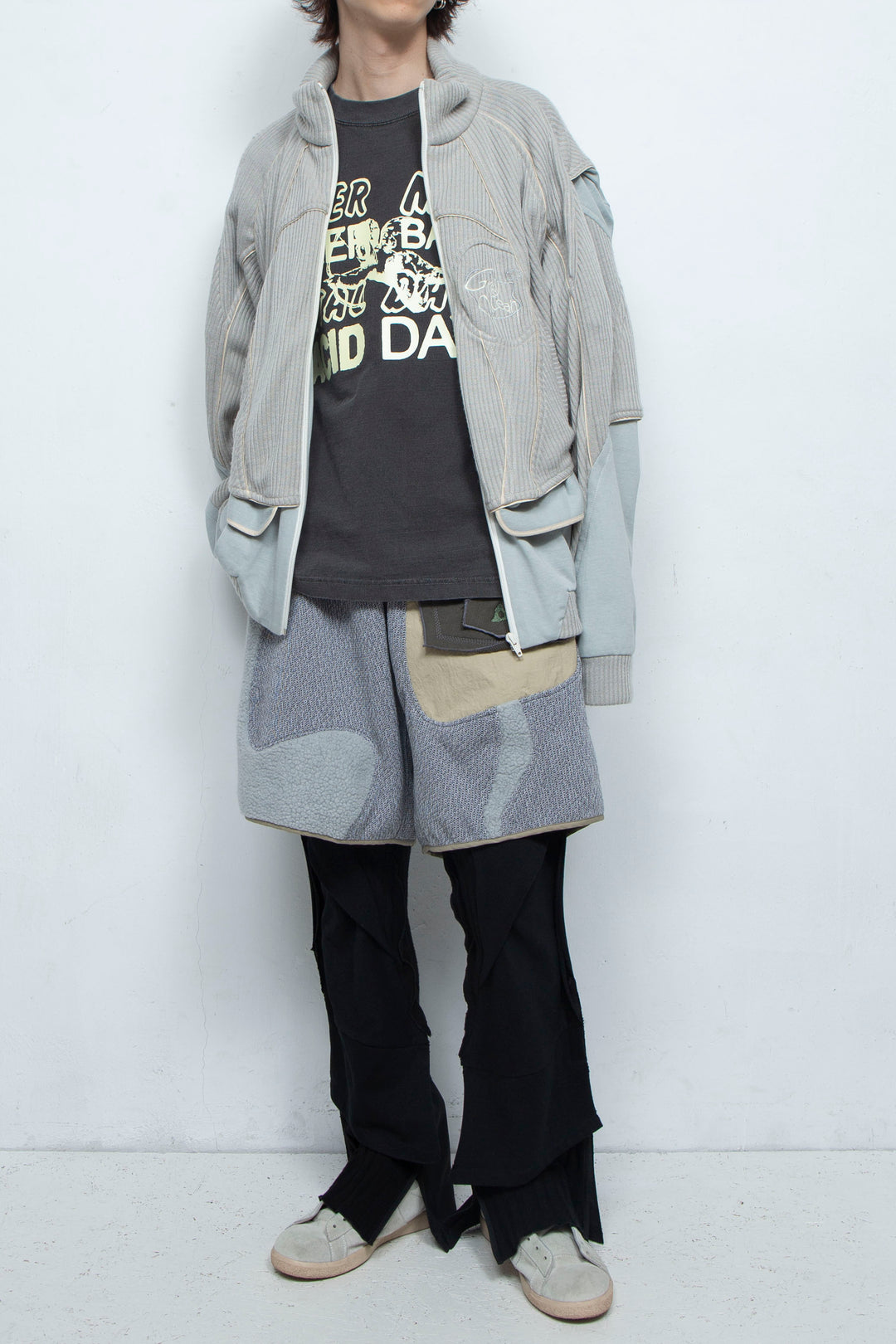 ニットマルチショーツ GRAY