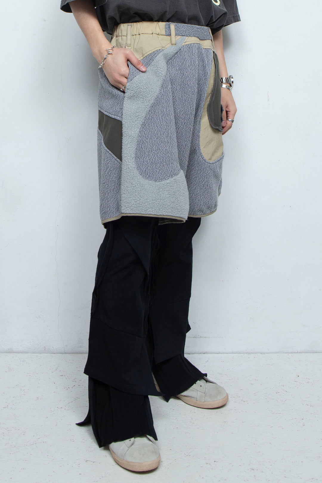 ニットマルチショーツ GRAY