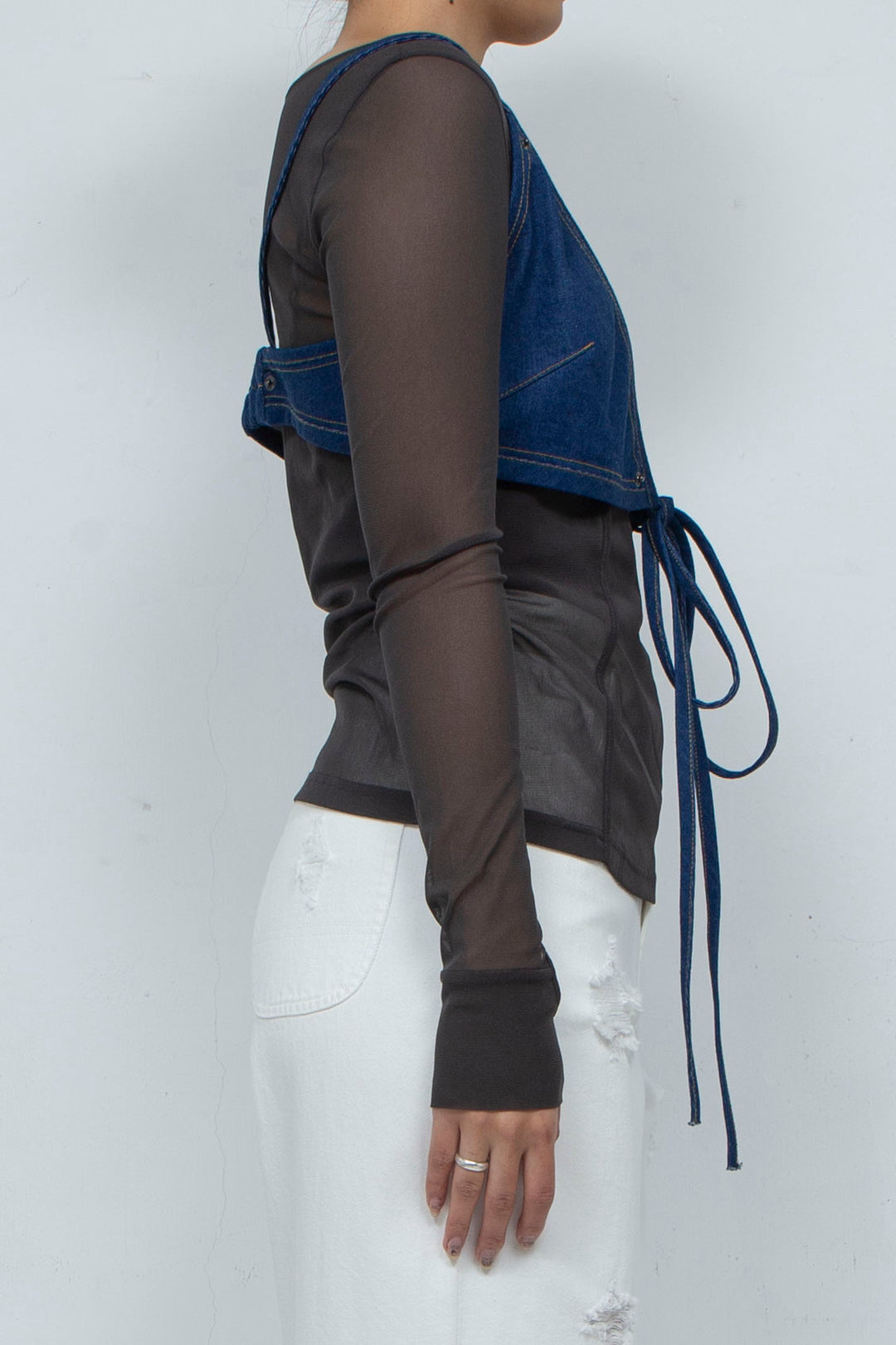 Denim Tops Blue
