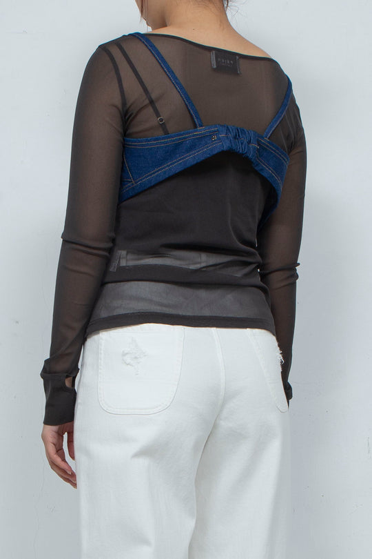 Denim Tops Blue