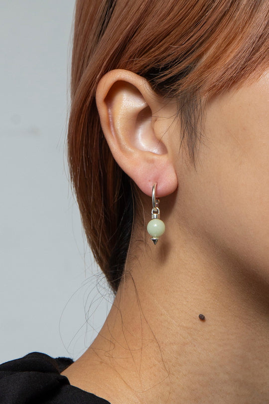 Luminous Stone Hoop Pierce