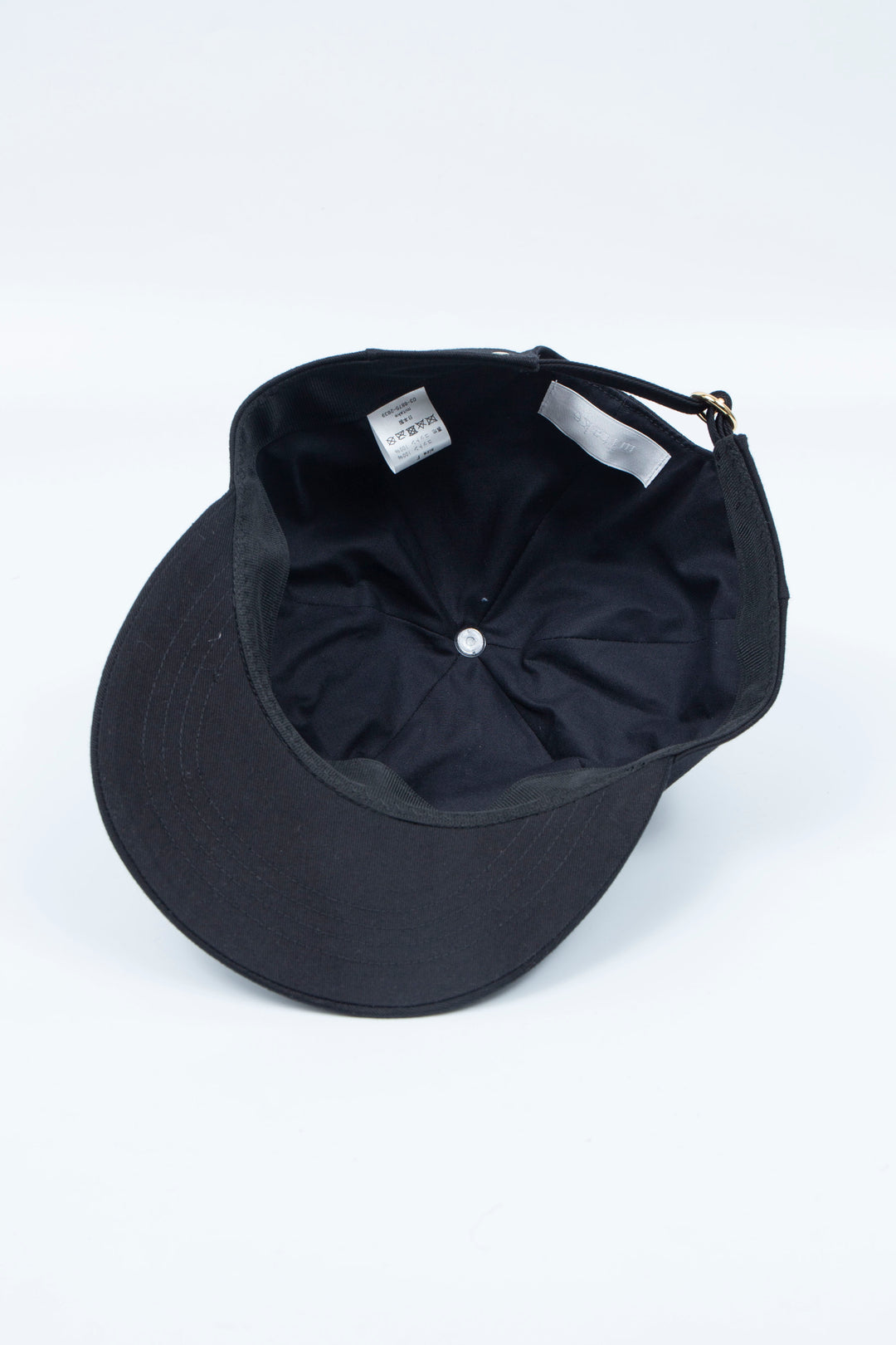 6 Panel Cap (woman) Black