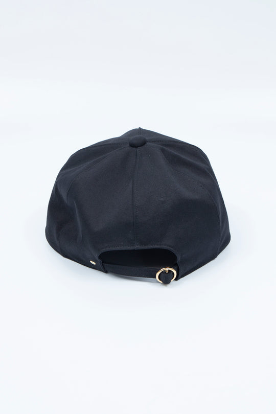 6 Panel Cap (woman) Black