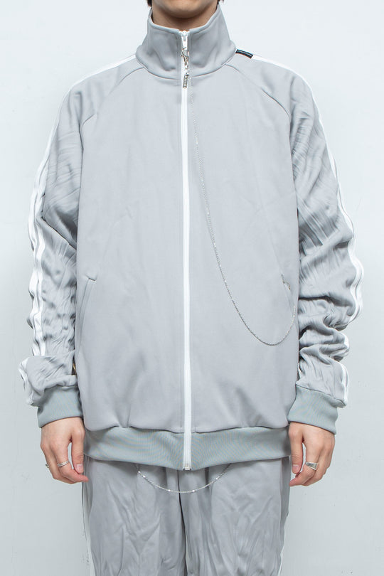 TRACKJAKETTWIST GRAY