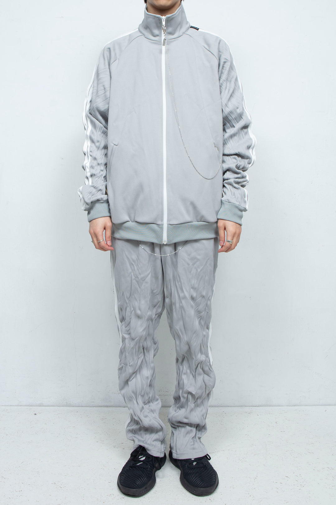 TRACKJAKETTWIST GRAY