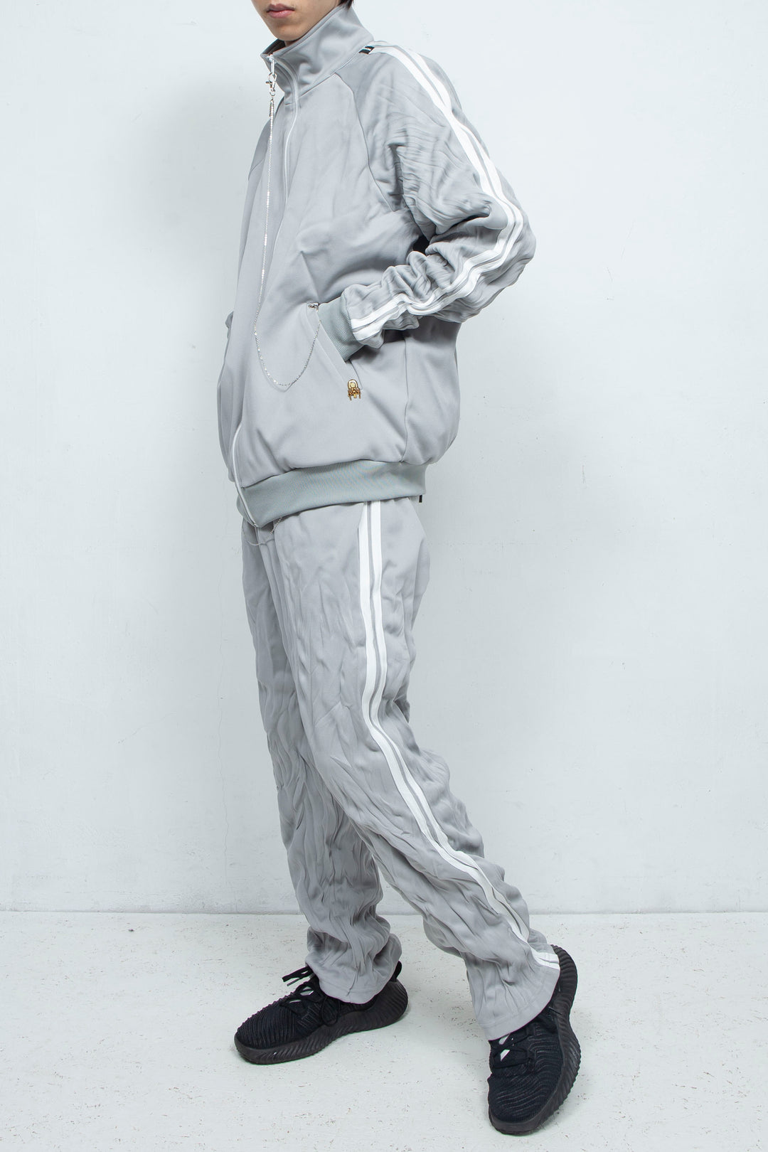 TRACKJAKETTWIST GRAY