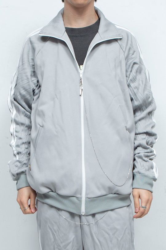 TRACKJAKETTWIST GRAY