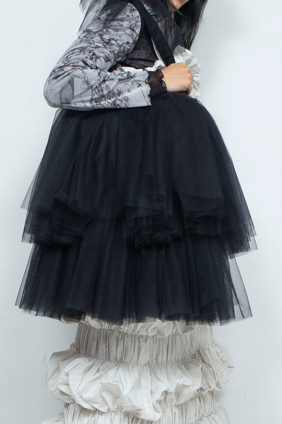 tulle fluffy bag
