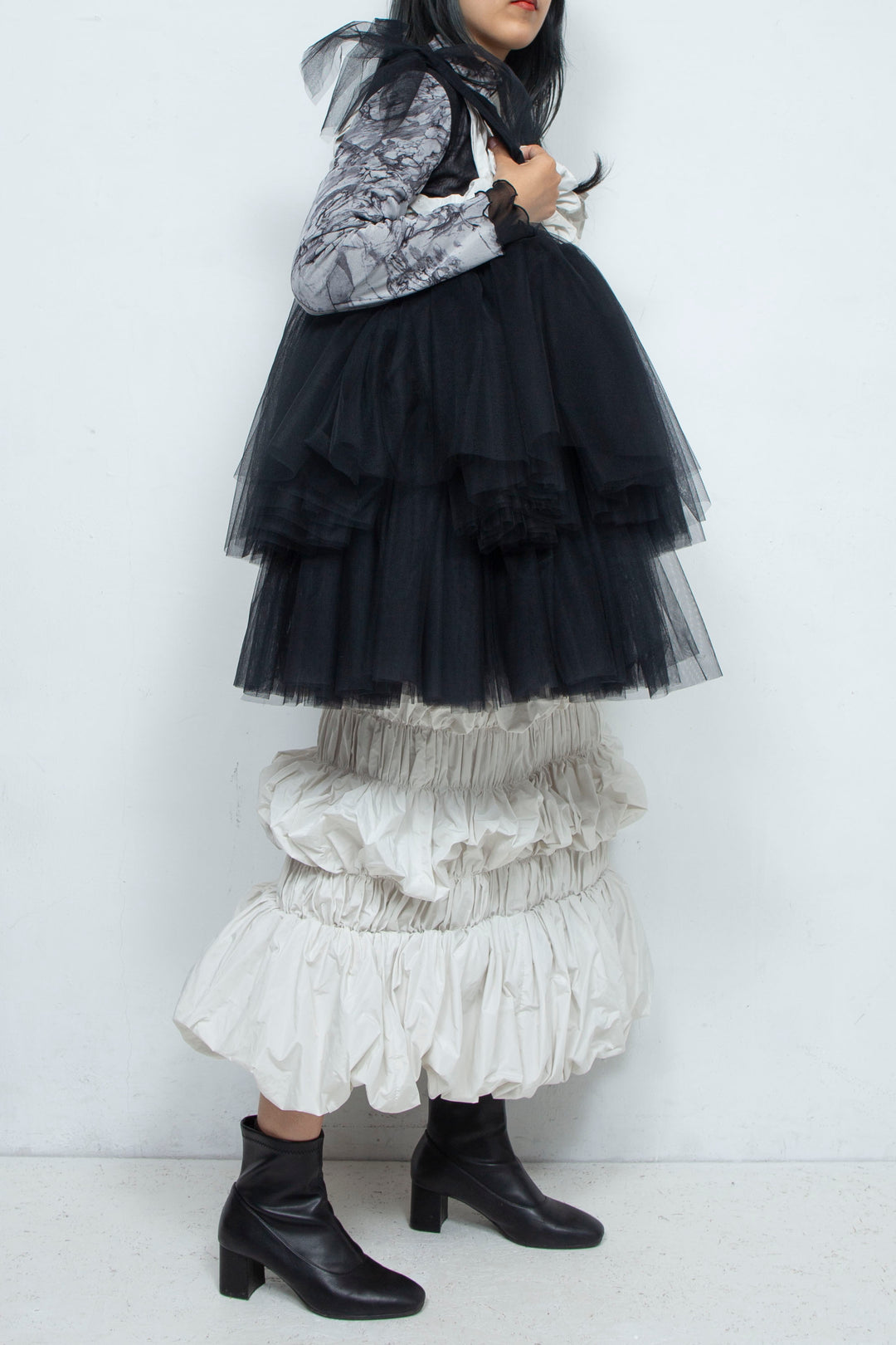 tulle fluffy bag
