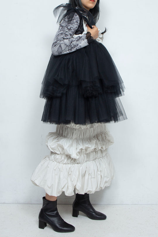 tulle fluffy bag