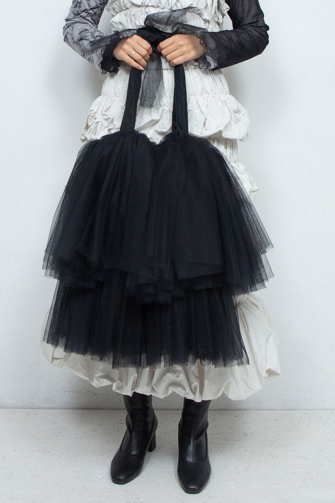tulle fluffy bag