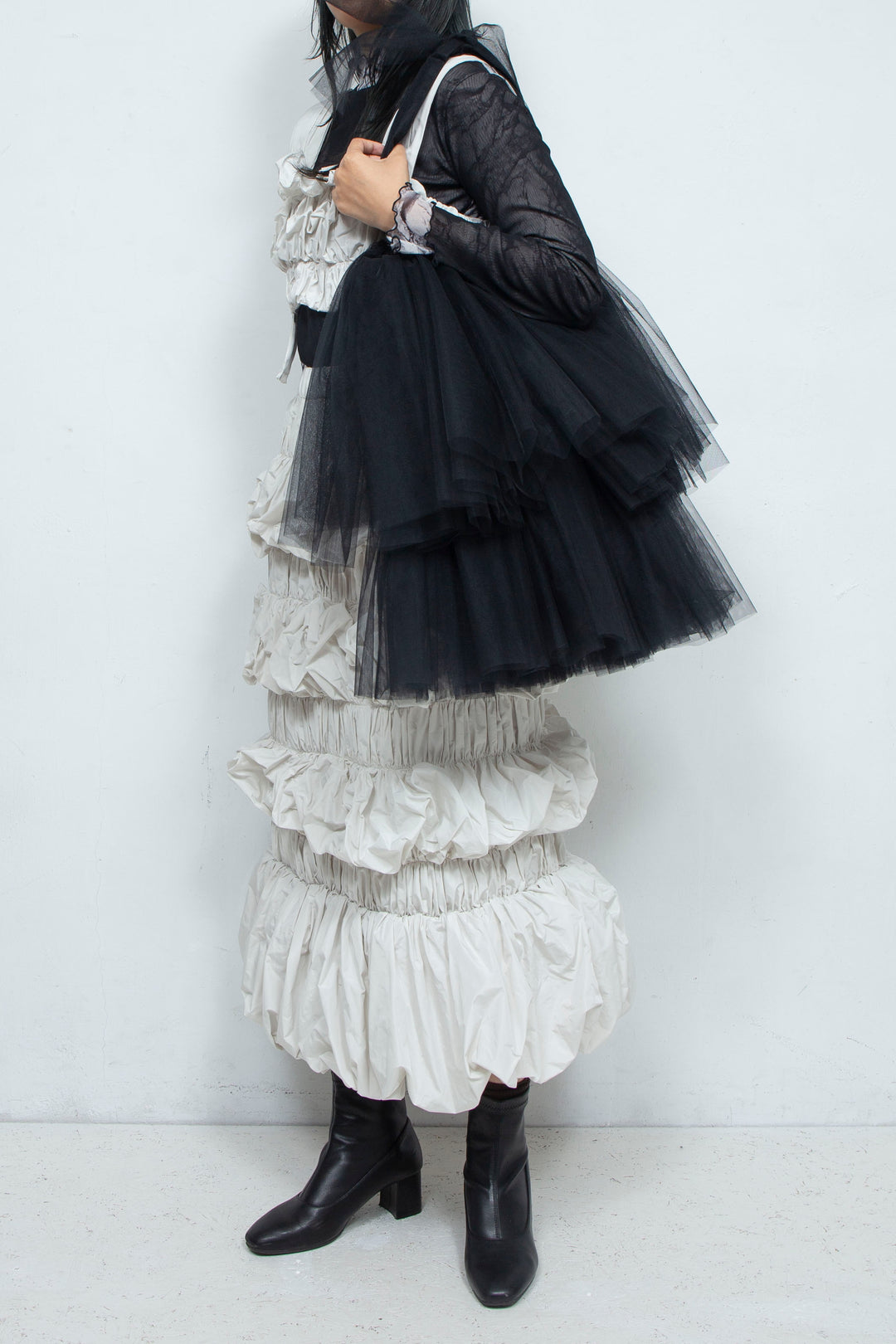 tulle fluffy bag