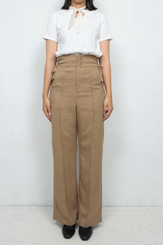 JUICE EMBROIDERY SCARF T-SHIRT WHITE