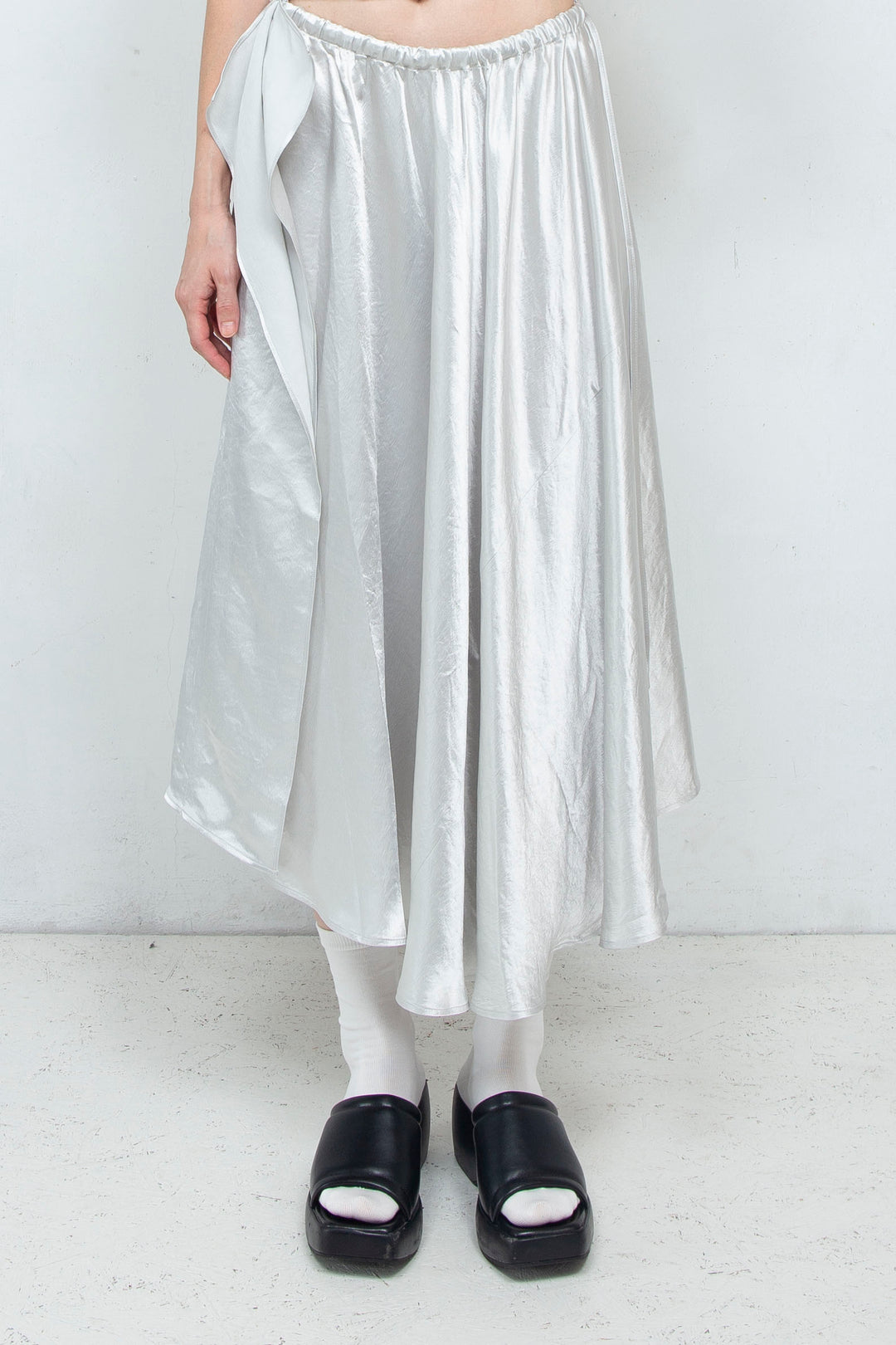Flare skirt Gray