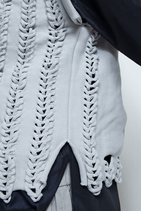 Knit Tank Tops Gray