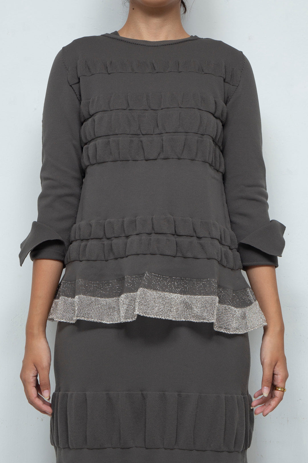Knit Tops Brown