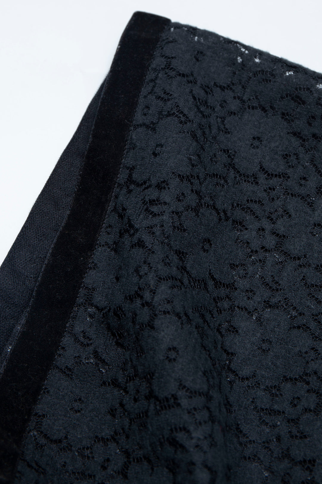 Patchwork racemachikomaki BLACK