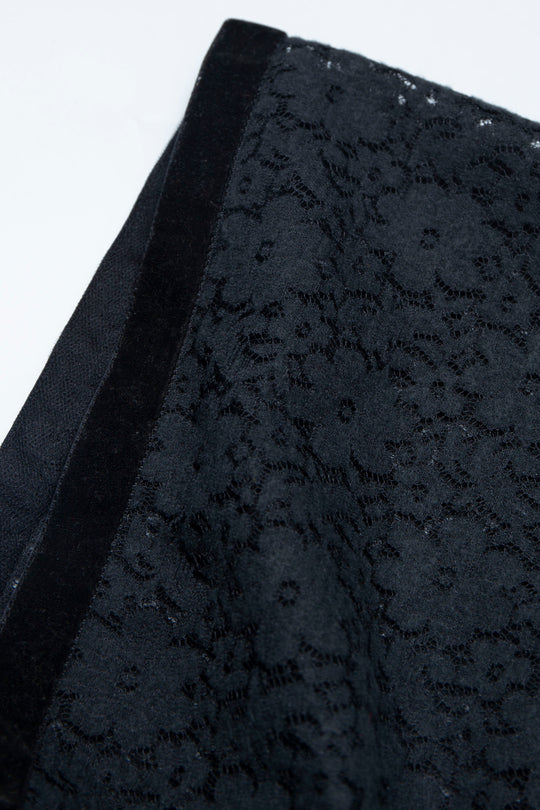 Patchwork racemachikomaki BLACK