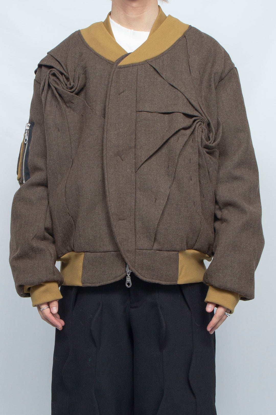 Swirl MA-1 Bomber Jacket Green