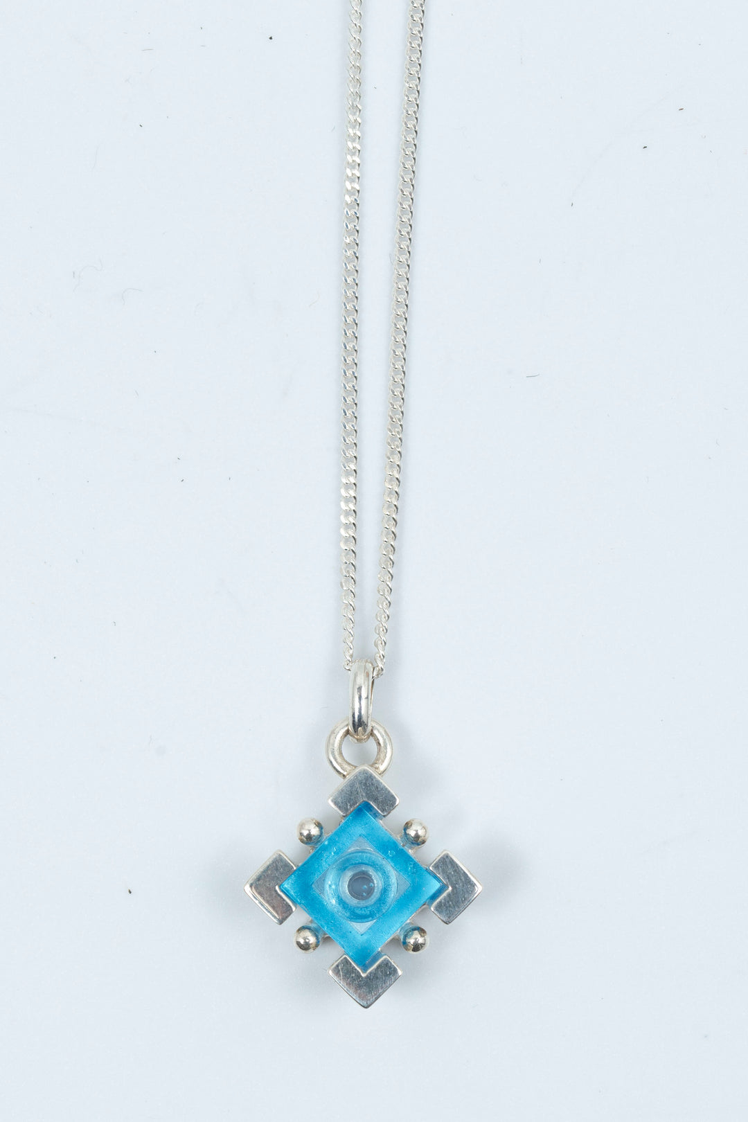 Rhombus colorblock Necklace