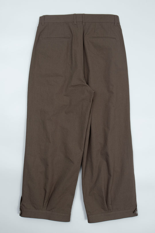 Tuck pants Khaki