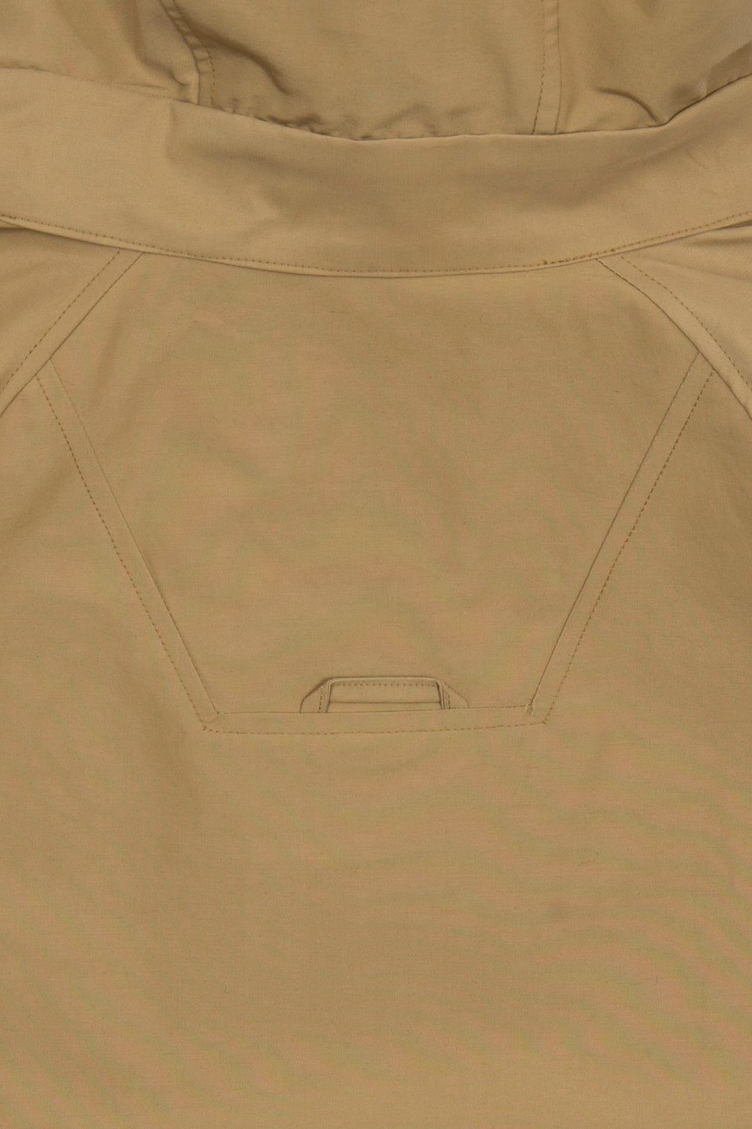 Nylon hoodie  Beige