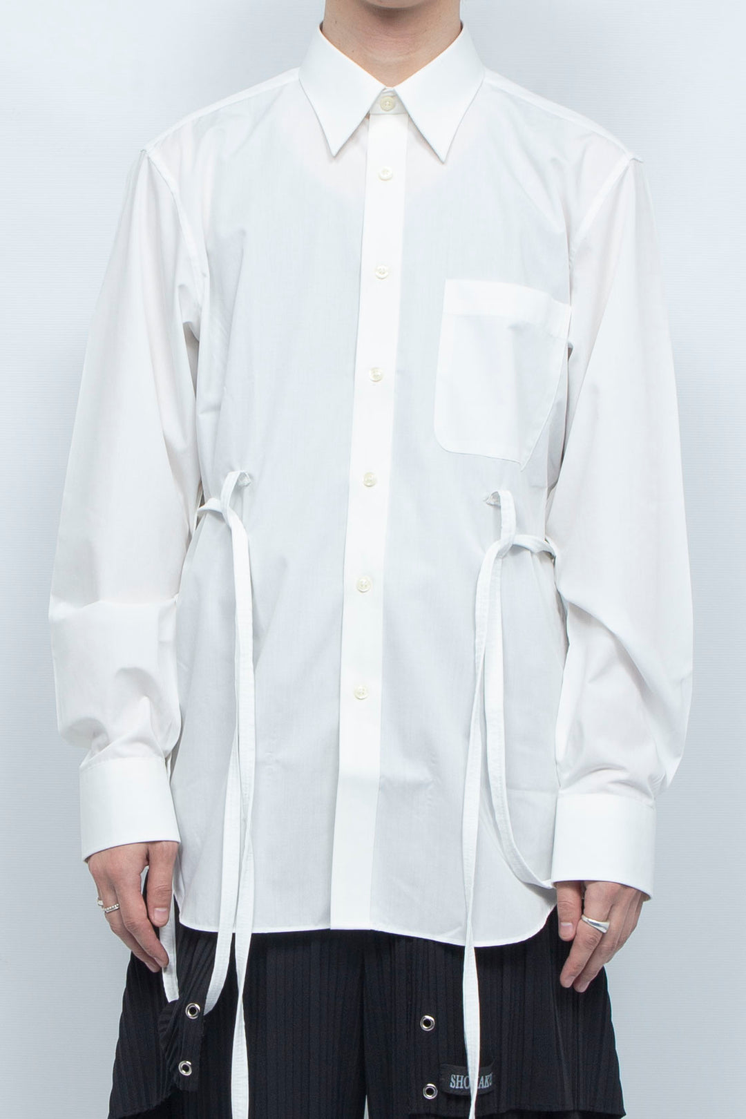 TSUNAGI LOOP SHIRTS WHITE