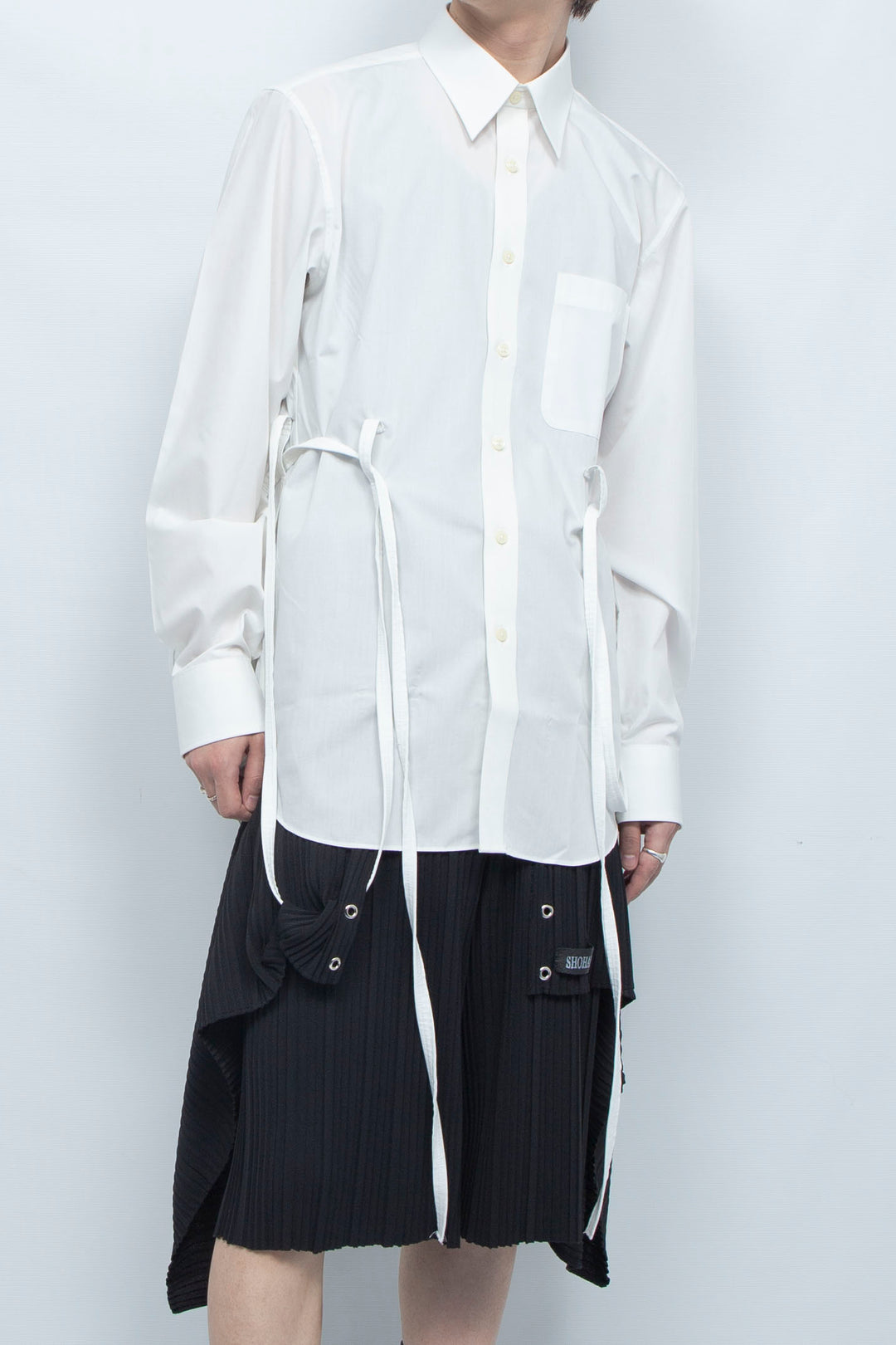 TSUNAGI LOOP SHIRTS WHITE