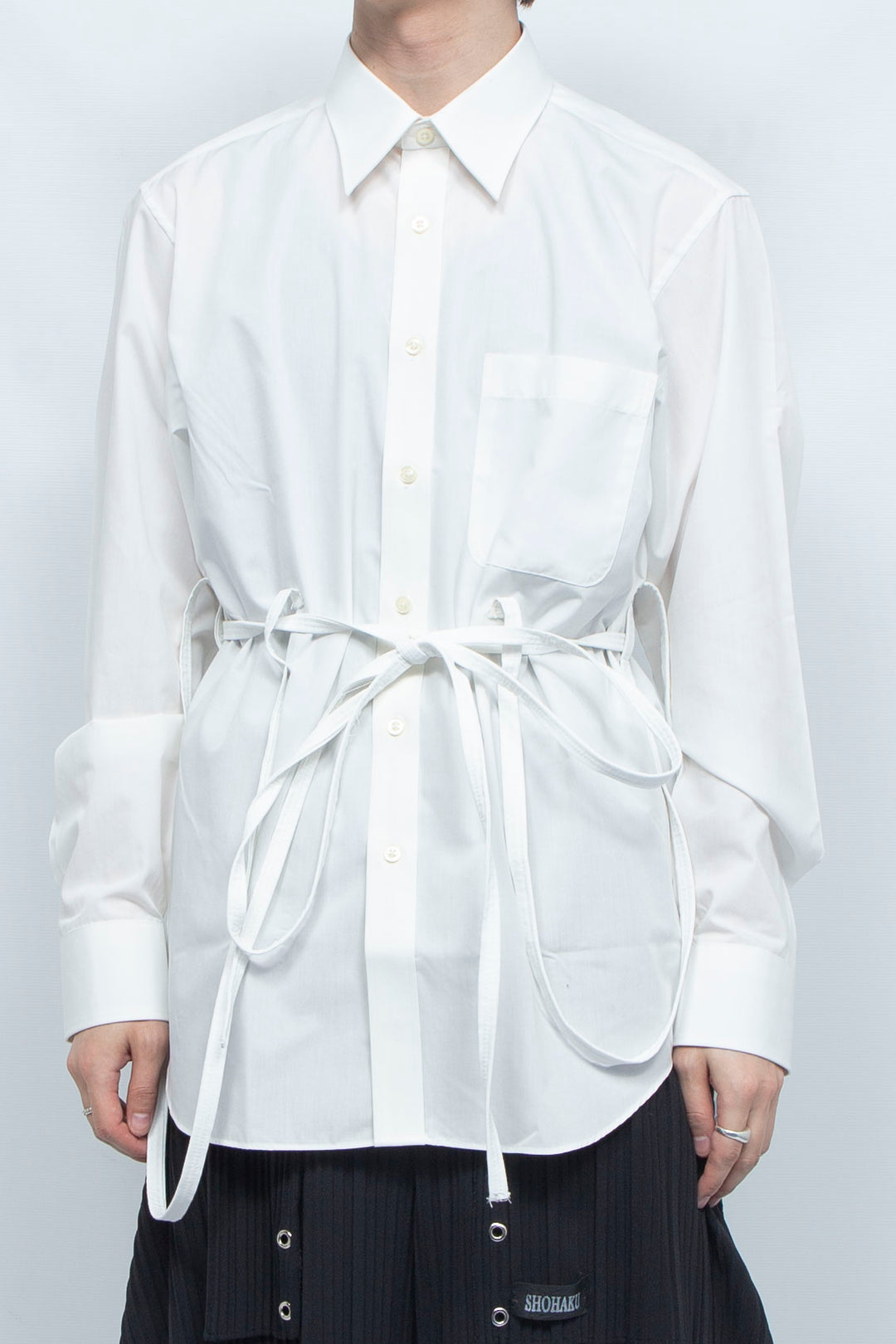 TSUNAGI LOOP SHIRTS WHITE