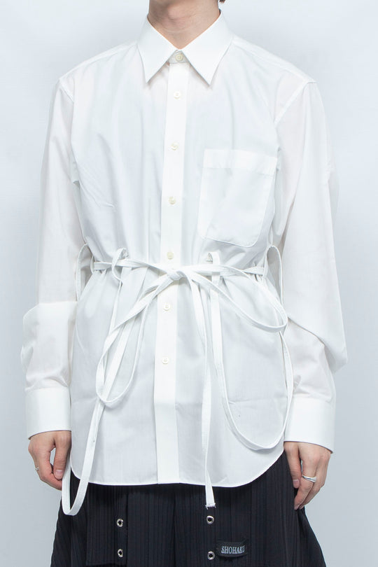 TSUNAGI LOOP SHIRTS WHITE