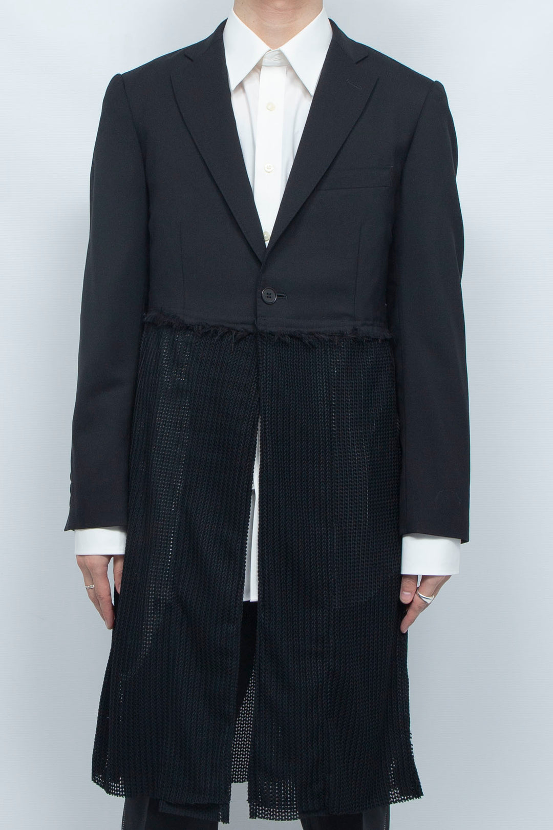 DOCKING MESH WORK COAT BLACK