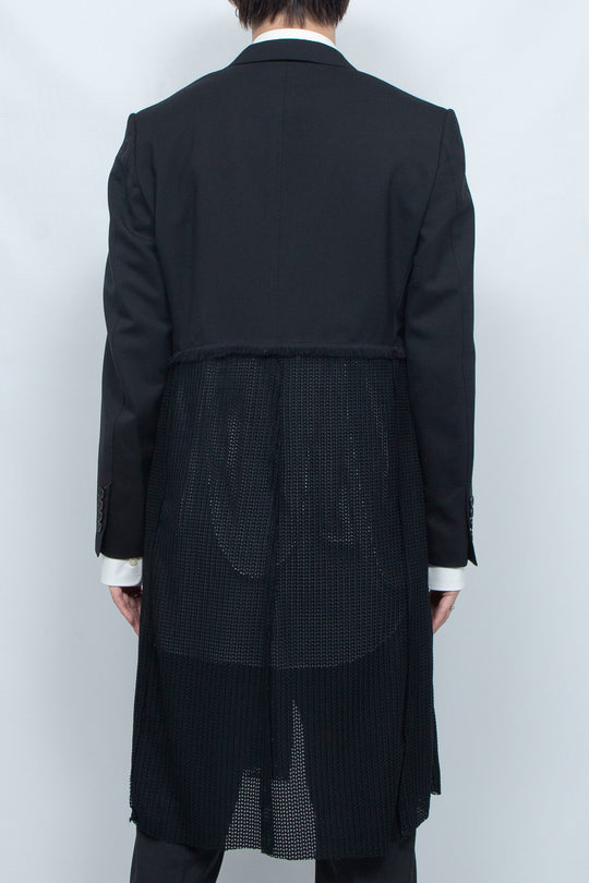 DOCKING MESH WORK COAT BLACK