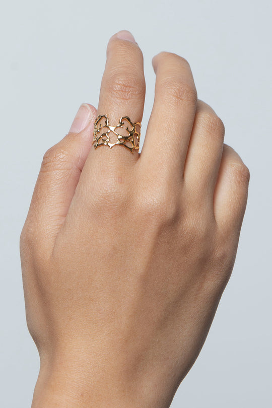 Rococo Ring Gold
