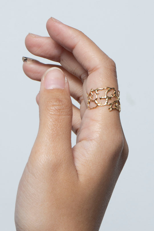 Rococo Ring Gold