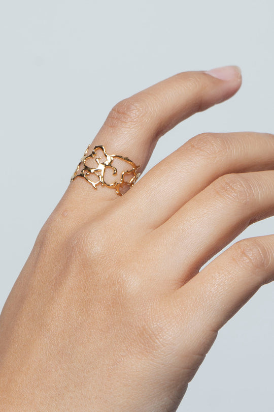 Rococo Ring Gold