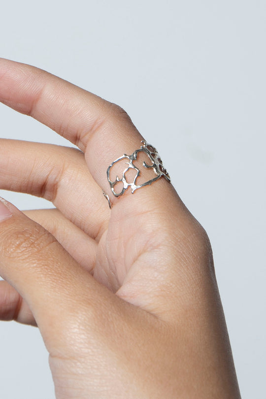 Rococo Ring Silver