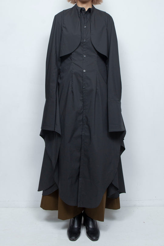 LEPIDOPTERA SHIRT BLACK