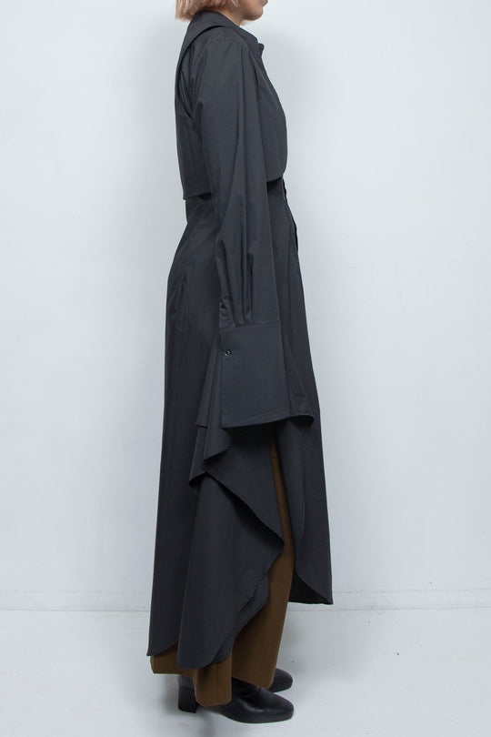 LEPIDOPTERA SHIRT BLACK