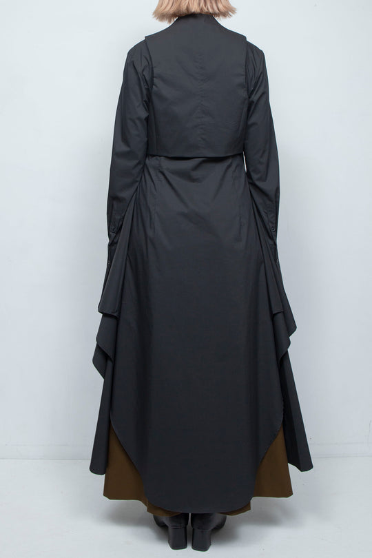 LEPIDOPTERA SHIRT BLACK