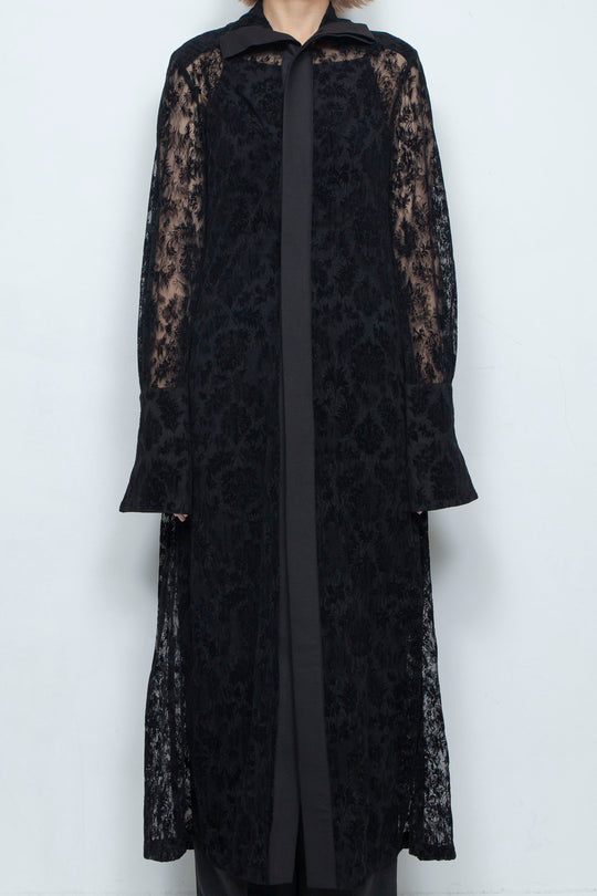 HAUBERK DRESS BLACK