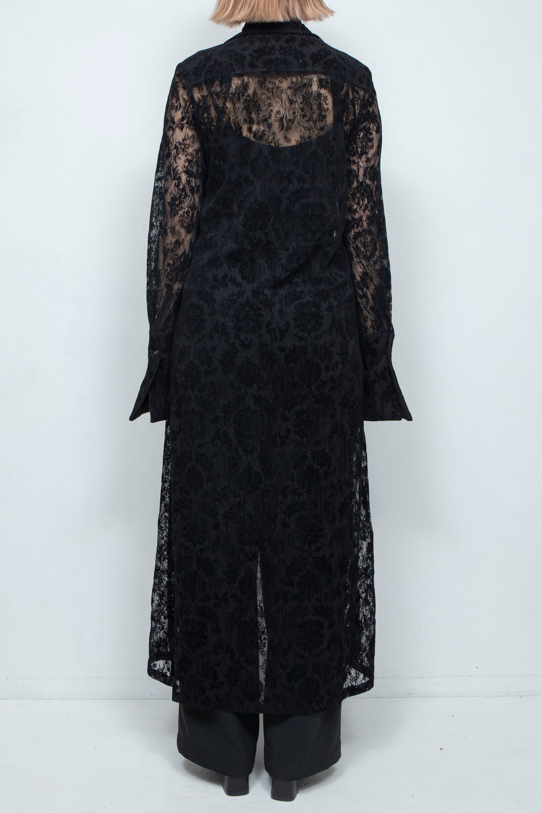 HAUBERK DRESS BLACK