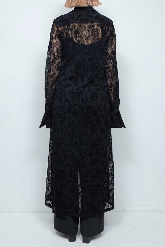 HAUBERK DRESS BLACK