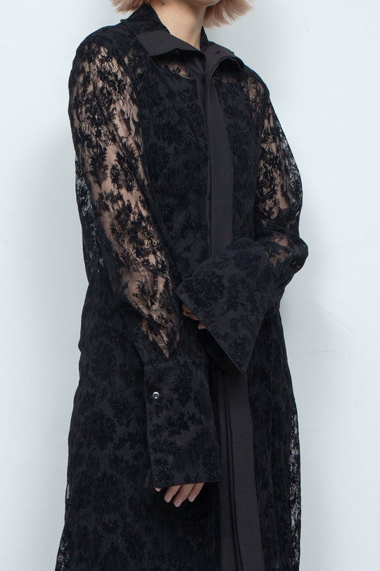 HAUBERK DRESS BLACK