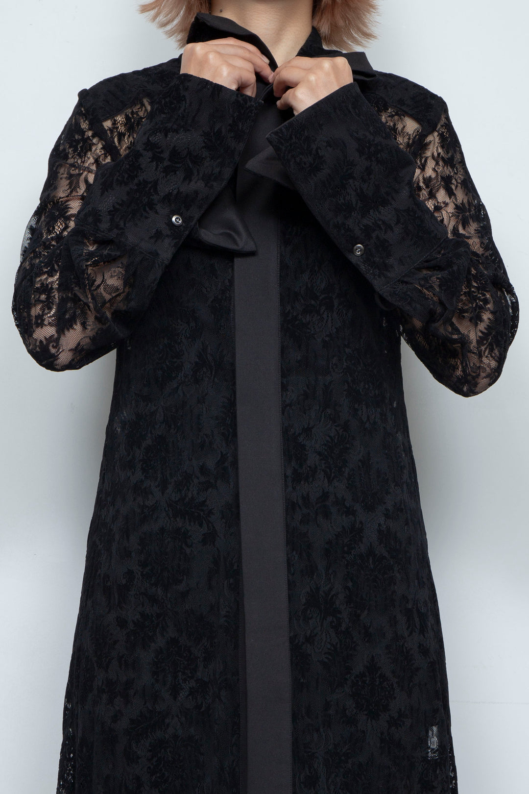 HAUBERK DRESS BLACK
