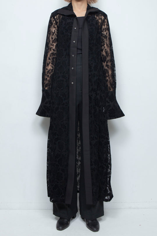 HAUBERK DRESS BLACK