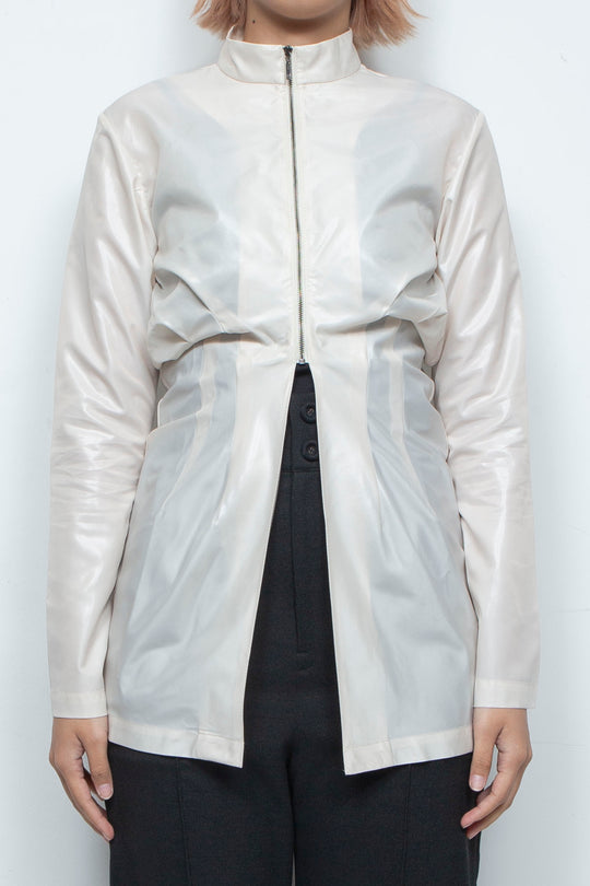 RIB CAGE TOP WHITE