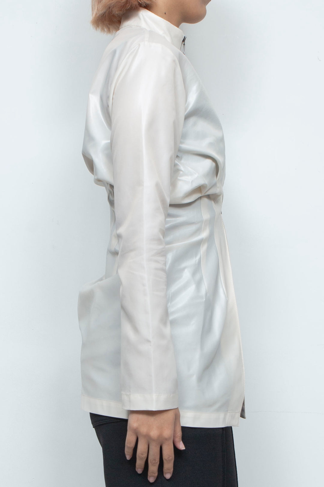 RIB CAGE TOP WHITE